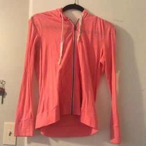 Pink mossimo zip up hoodie